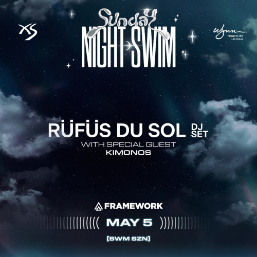 RUFUS DU SOL (DJ SET) & Kimonos - Flyer