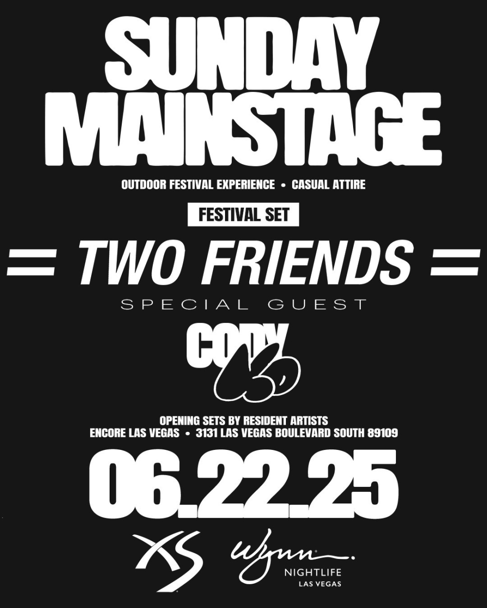 Two Friends with Special Guest CodyKo at XS Nightclub Las Vegas thumbnail