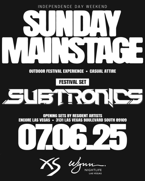 Subtronics - XS Nightclub