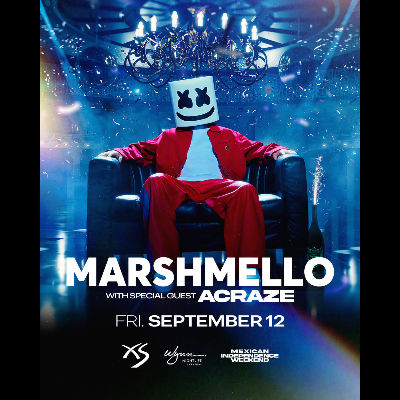 Marshmello with Special Guest Acraze, Friday, September 12th, 2025