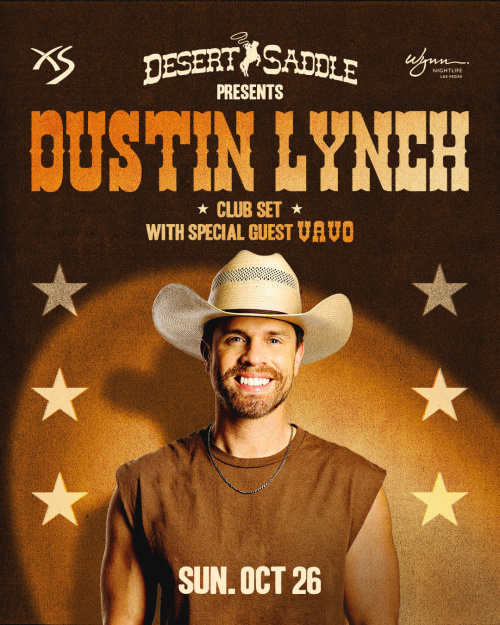 Dustin Lynch w/ Special Guest VAVO - XS Nightclub