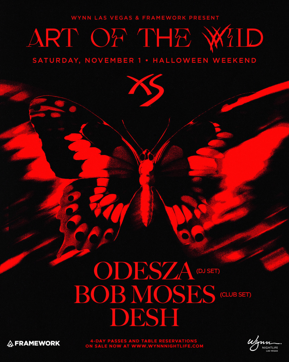 Art of The Wild at XS Nightclub Las Vegas thumbnail