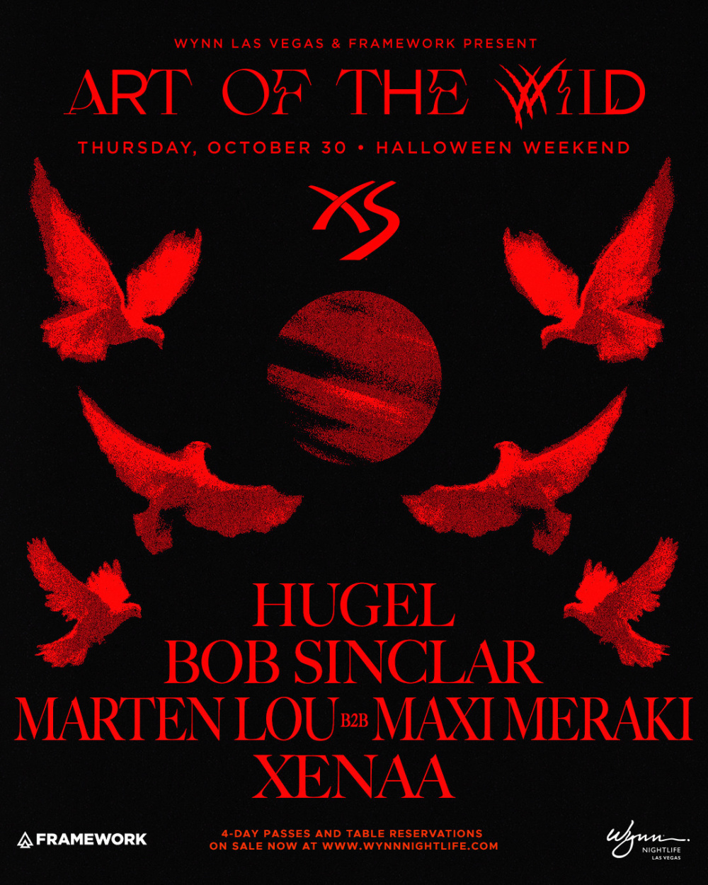 Art of The Wild at XS Nightclub Las Vegas thumbnail