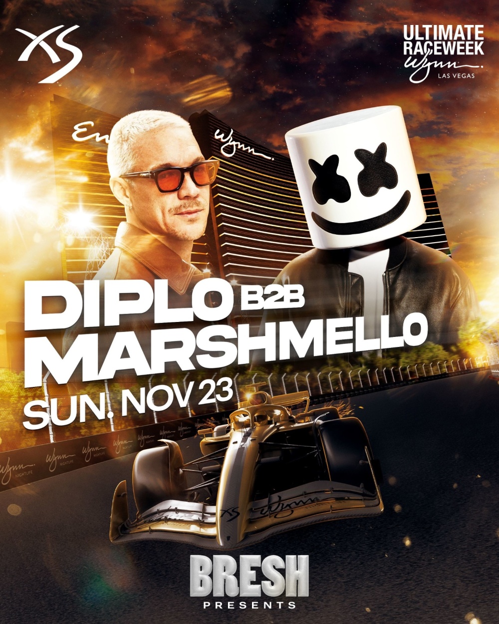 Diplo B2B Marshmello at XS Nightclub Las Vegas thumbnail