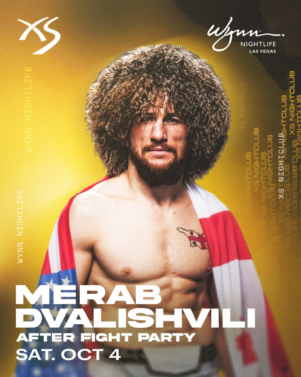 Merab Dvalishvili After Fight Party at XS Nightclub Las Vegas thumbnail