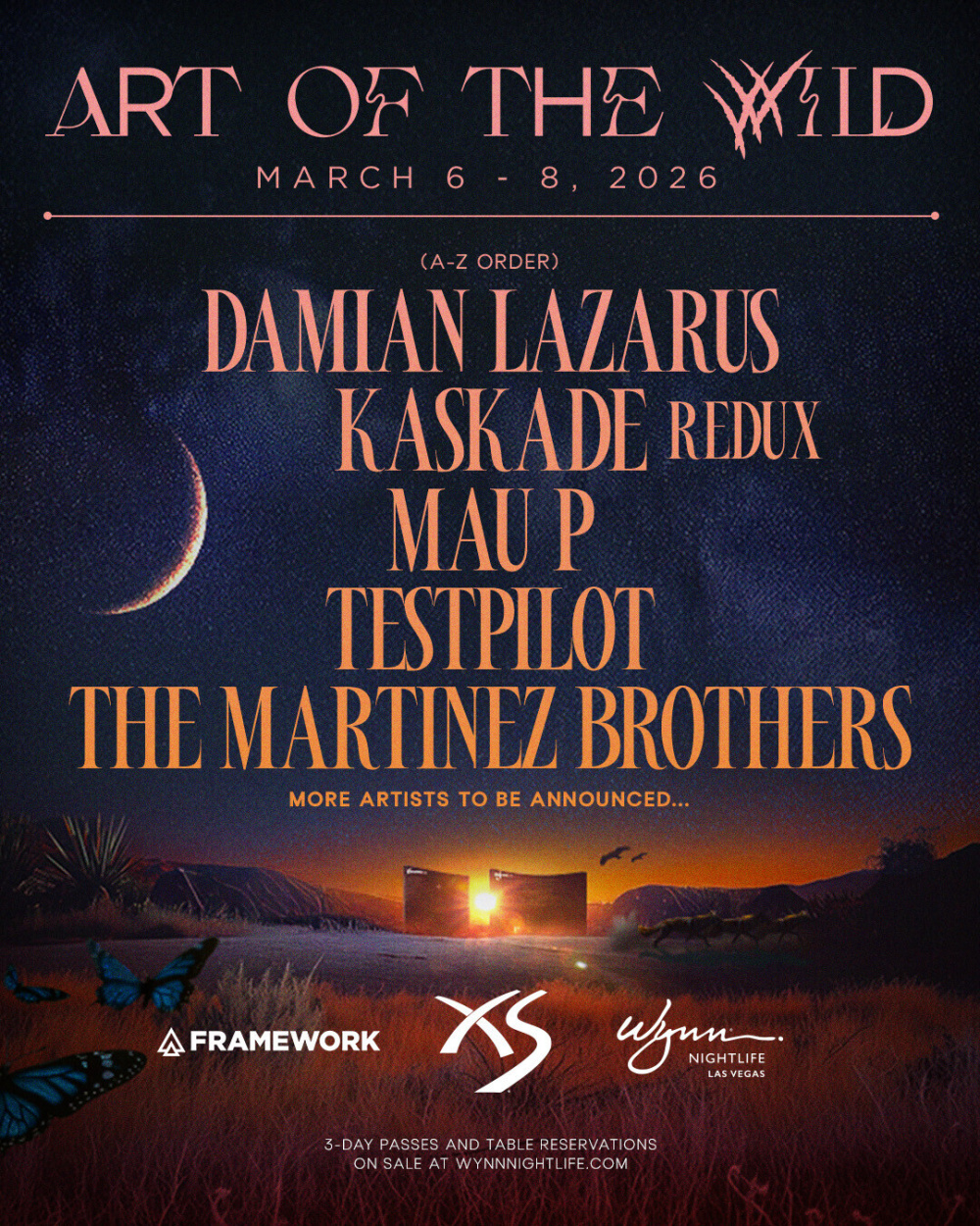 Art of the Wild at XS Nightclub Las Vegas thumbnail