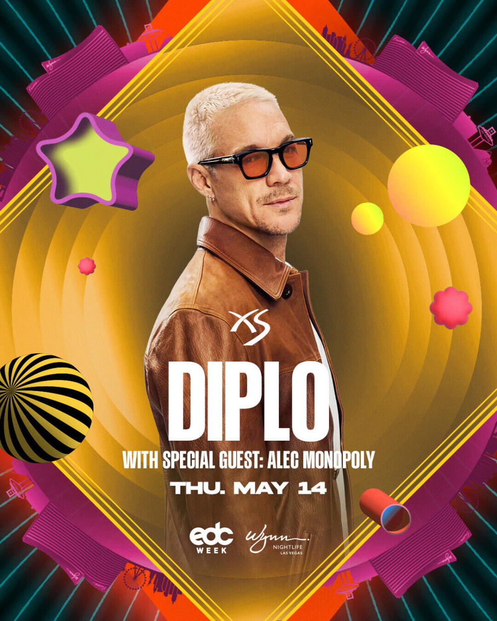 Diplo with Special Guest Alec Monopoly at XS Nightclub Las Vegas thumbnail