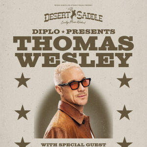 Flyer: Diplo presents Thomas Wesley with Special Guest Dustin Lynch