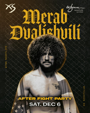 Flyer: Merab Dvalishvili - After Party Event