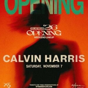 Flyer: Calvin Harris