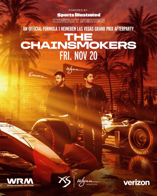 The Chainsmokers at XS Nightclub