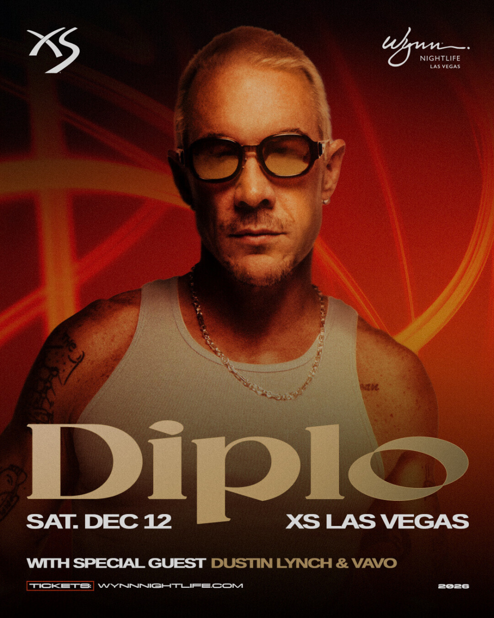 Diplo with Special Guest Dustin Lynch & Vavo at XS Nightclub