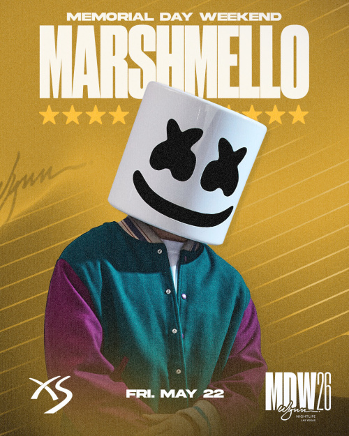 Marshmello - Flyer
