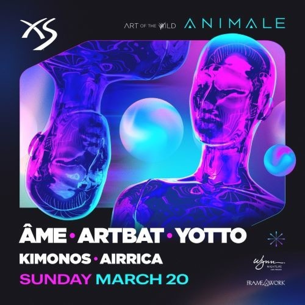 Art of the Wild - ANIMALE - Artbat, Yotto, Kimonos, & Airrica at XS Las Vegas thumbnail