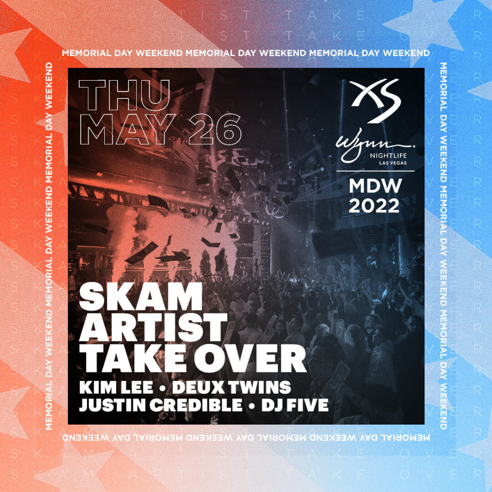 SKAM Artist Takeover: Kim Lee, Deux Twins, Justin Credible & DJ Five at XS Las Vegas thumbnail