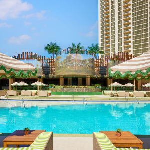 Flyer: Palm Tree Beach Club Saturday