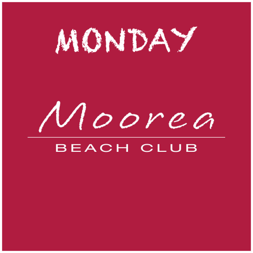 Weekdays at Moorea Beach - Flyer