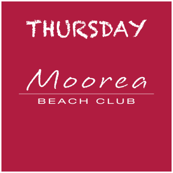 Weekdays at Moorea Beach - Thu Sep 28