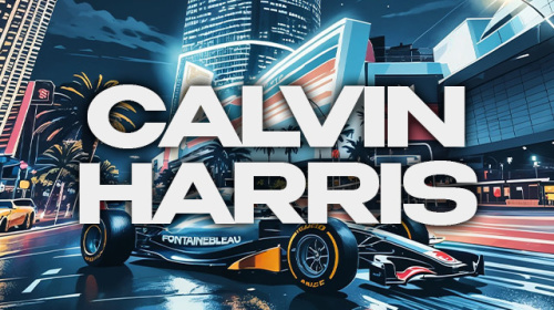 Calvin Harris - Race Weekend - Flyer