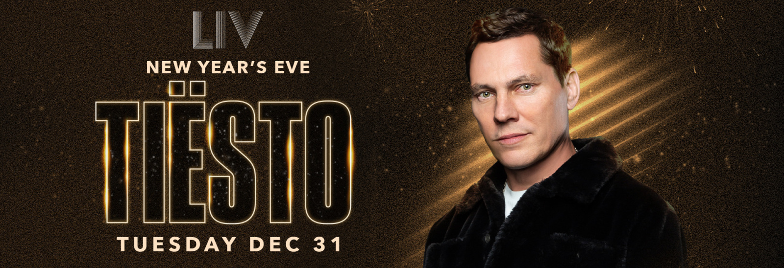 Tiësto - New Year's Eve - Flyer