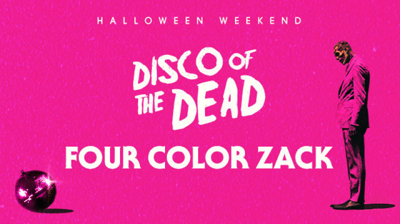 Four Color Zack - Halloween Weekend - Flyer