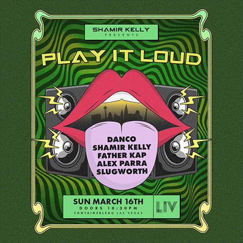 Play It Loud - Flyer