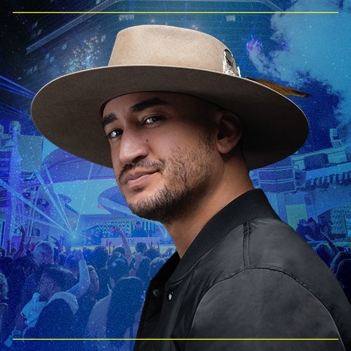 Matt Faulk - LIV Beach at Night - Flyer