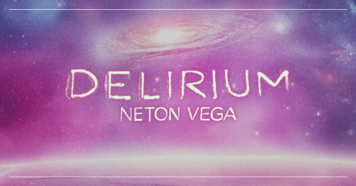 Netón Vega - Delirium Album Release Party - Flyer
