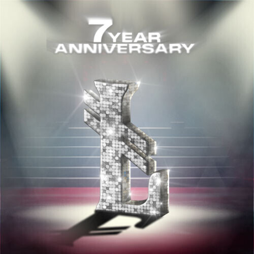 Simp City | Leverage 7 Year Anniversary - Flyer