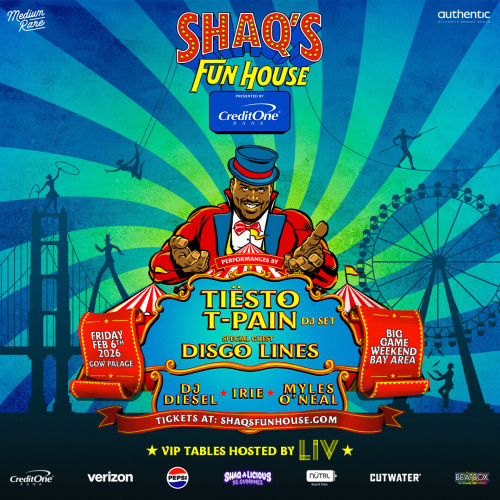Shaq's Fun House | Big Game Weekend - Flyer
