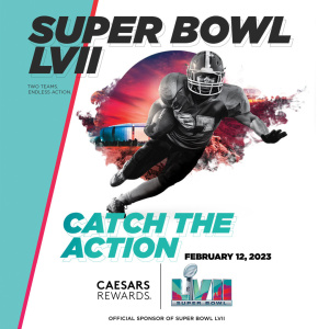 Flyer: Super Bowl LVII @ Linq Pool