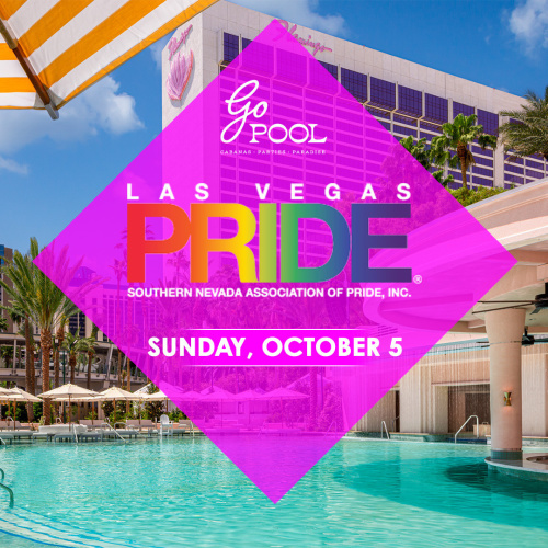 Las Vegas Pride Month Pool Party - Flyer