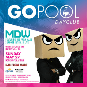 MEMORIAL DAY SUNDAY with DJs FROM MARS