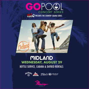 MIDLAND CONCERT POOLSIDE AT GO POOL