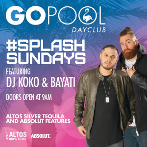 #SPLASHSUNDAZE - event flyer