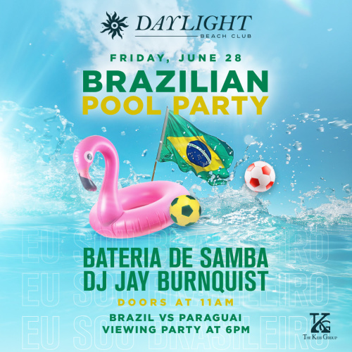 Flyer: BRAZILIAN POOL PARTY