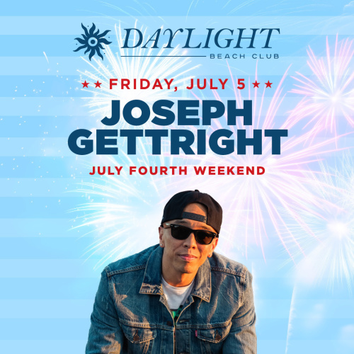 Flyer: DAYLIGHT FRIDAYS: JOSEPH GETTRIGHT