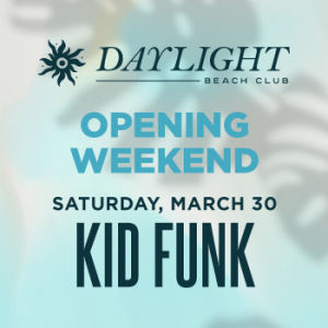 Flyer: DJ KID FUNK: DAYLIGHT SATURDAYS