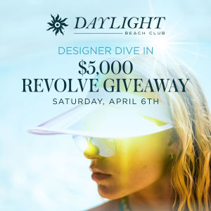DESIGNER DIVE IN: REVOLVE GIVEAWAY, Saturday, April 6th, 2024