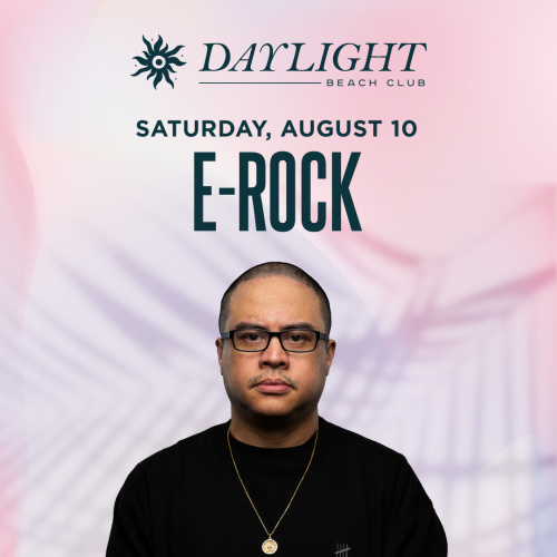 Flyer: DAYLIGHT SATURDAYS: DJ E-ROCK