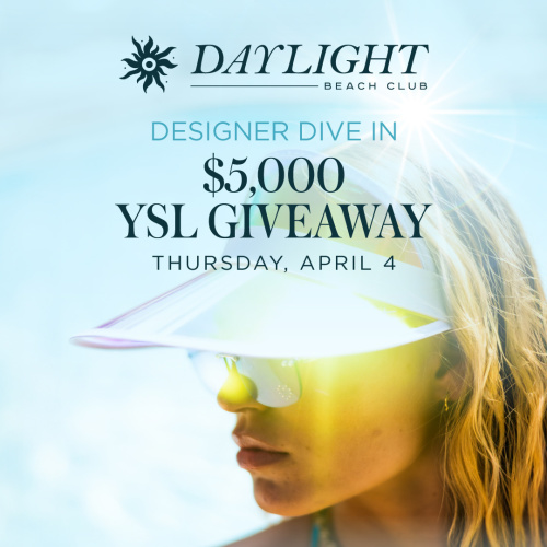 DESIGNER DIVE IN: YSL EDITION - Daylight