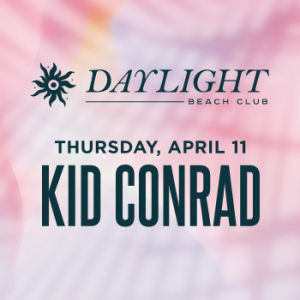 Flyer: DJ KID CONRAD: DAYLIGHT THURSDAYS