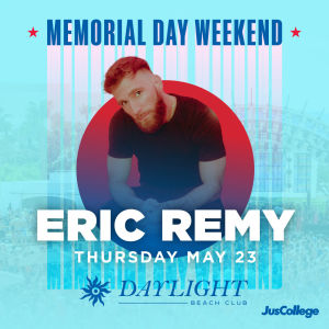 DAYLIGHT THURSDAYS: DJ ERIC REMY, Thursday, May 23rd, 2024
