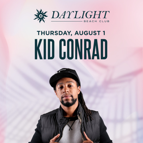 Flyer: DAYLIGHT THURSDAYS: DJ KID CONRAD