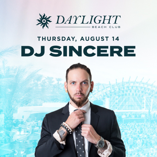 DJ SINCERE - Flyer