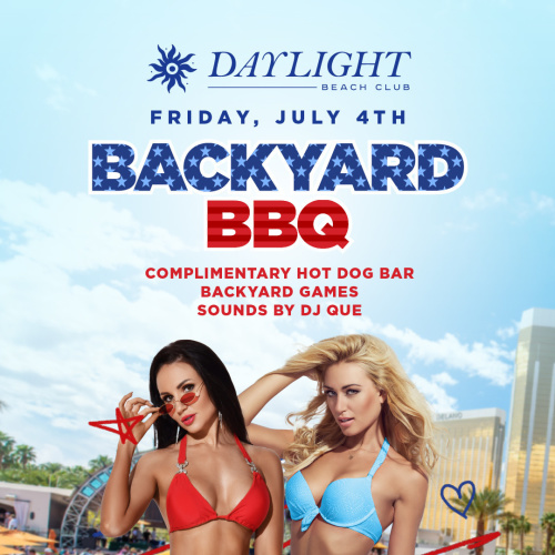 JULY 4th BACKYARD BBQ - DJ QUE - Daylight