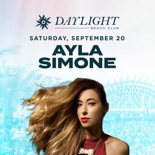 DJ AYLA SIMONE - Flyer