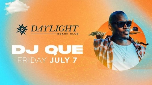 Flyer: DJ QUE