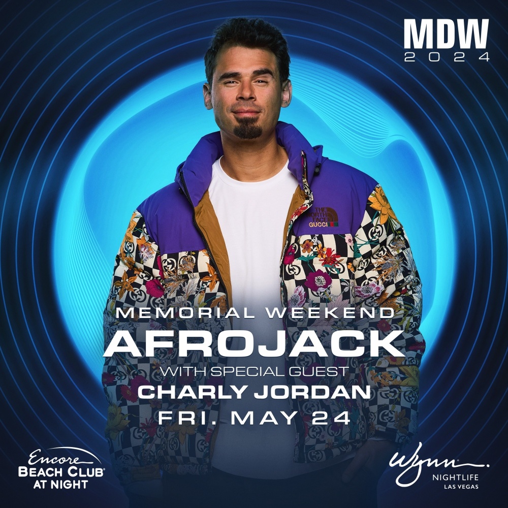 Afrojack with Special Guest Charly Jordan at Encore Beach Club At Night Las Vegas thumbnail