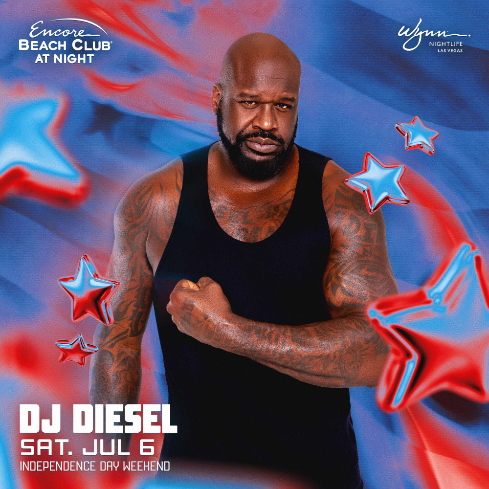 DJ Diesel at Encore Beach Club At Night Las Vegas thumbnail